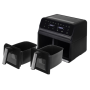 Adler Dual Air Fryer Oven , AD 6315 , Power 1700 W , Capacity 8 L , Convection , Black