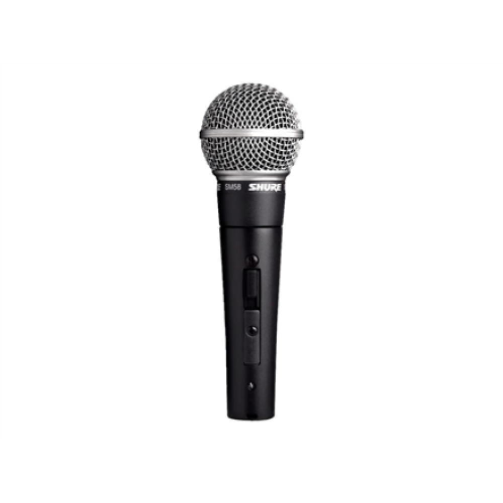 Shure , Microphone Vocal Dynamic , SM58SE , Dark grey