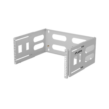 Lanberg Folding Bracket Wall-mount 19 4U , FB01-5404-10S , Grey