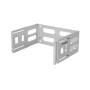 Lanberg Folding Bracket Wall-mount 19 4U , FB01-5404-10S , Grey