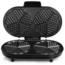 Tristar , Waffle maker , WF-2120 , 1200 W , Number of pastry 10 , Heart shaped , Black