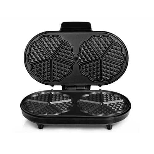 Tristar , Waffle maker , WF-2120 , 1200 W , Number of pastry 10 , Heart shaped , Black