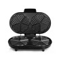 Tristar , Waffle maker , WF-2120 , 1200 W , Number of pastry 10 , Heart shaped , Black