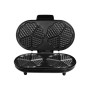 Tristar , Waffle maker , WF-2120 , 1200 W , Number of pastry 10 , Heart shaped , Black
