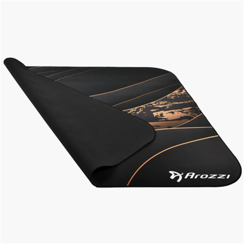 Arozzi Zona Square Floor Pad , Black/Gold