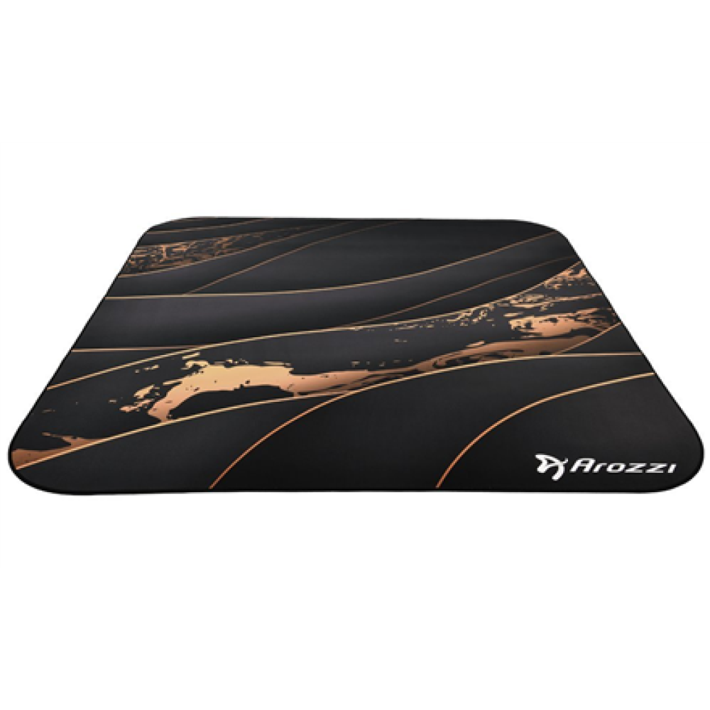 Arozzi Zona Square Floor Pad , Black/Gold