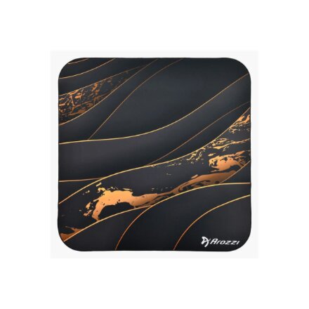 Arozzi Zona Square Floor Pad , Black/Gold