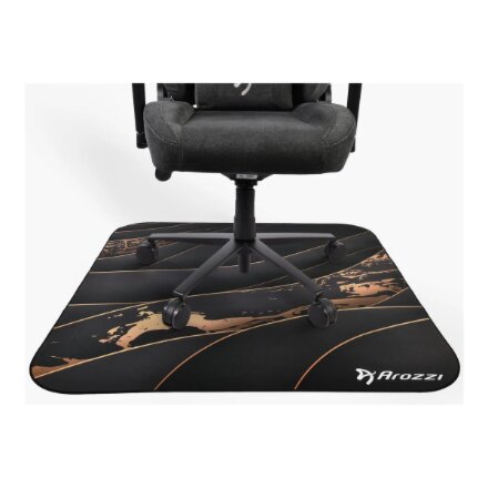 Arozzi Zona Square Floor Pad , Black/Gold