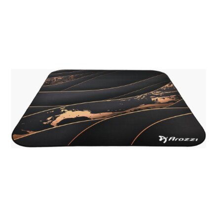 Arozzi Zona Square Floor Pad , Black/Gold