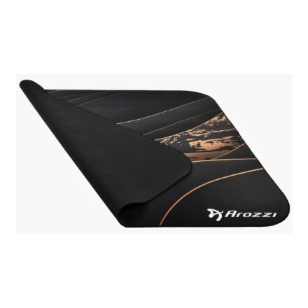 Arozzi Zona Square Floor Pad , Black/Gold