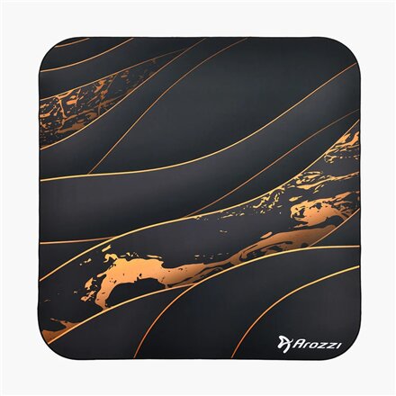 Arozzi Zona Square Floor Pad , Black/Gold