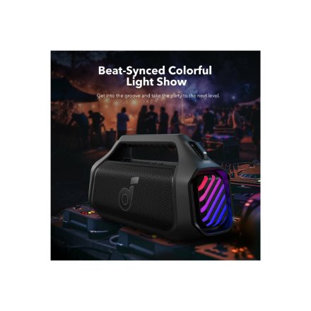Anker Soundcore , Portable Bluetooth Speaker , Boom 2 Plus , 140 W , Waterproof , Bluetooth , Wireless connection , Portable , Black
