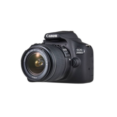 Canon EOS 2000D 18-55 III EU26 SLR Camera Kit, Megapixel 24.1 MP, ISO 12800, Display diagonal 3.0 , Wi-Fi, Video recording, APS-C, Black