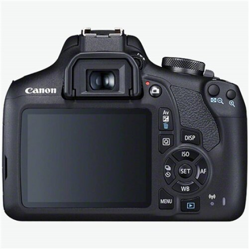 Canon , EOS , 2000D 18-55 III EU26 , SLR Camera Kit , Megapixel 24.1 MP , ISO sensitivity (max) 12800 , Display diagonal 3.0 , Wi-Fi , Video recording , APS-C , Black