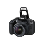 Canon , SLR Camera Kit , Megapixel 24.1 MP , ISO 12800 , Display diagonal 3.0 , Wi-Fi , Video recording , APS-C , Black