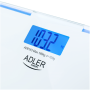 Adler , Bathroom Scale , AD 8183 , Maximum weight (capacity) 180 kg , Accuracy 100 g , White
