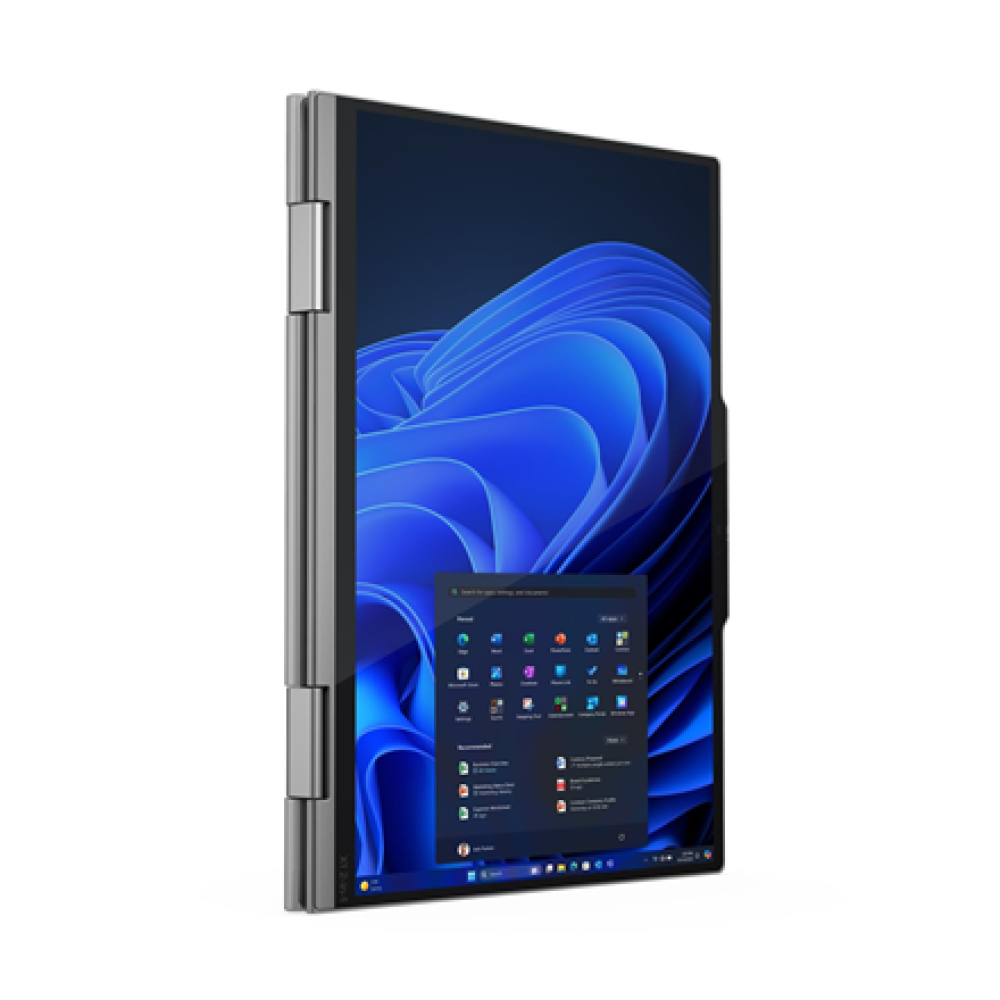 Lenovo ThinkPad X1 2-in-1 G10 Aura Edition , Grey , 14 , IPS , Touchscreen , WUXGA , 1920 x 1200 pixels , Anti-glare , Intel Core Ultra 7 , 255U , 32 GB , Soldered LPDDR5x , Solid-state drive capacity 1000 GB , Intel Graphics , Windows 11 Pro , 802.11ax ,
