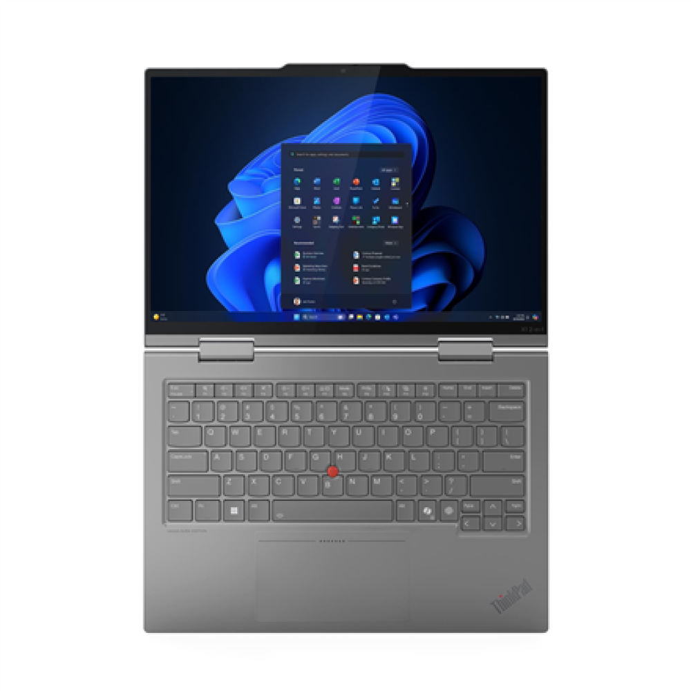 Lenovo ThinkPad X1 2-in-1 G10 Aura Edition , Grey , 14 , IPS , Touchscreen , WUXGA , 1920 x 1200 pixels , Anti-glare , Intel Core Ultra 7 , 255U , 32 GB , Soldered LPDDR5x , Solid-state drive capacity 1000 GB , Intel Graphics , Windows 11 Pro , 802.11ax ,