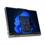 Lenovo ThinkPad X1 2-in-1 G10 Aura Edition , Grey , 14 , IPS , Touchscreen , WUXGA , 1920 x 1200 pixels , Anti-glare , Intel Core Ultra 7 , 255U , 32 GB , Soldered LPDDR5x , Solid-state drive capacity 1000 GB , Intel Graphics , Windows 11 Pro , 802.11ax ,