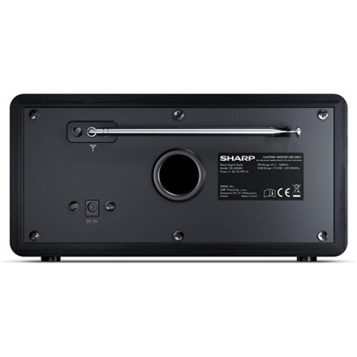Sharp DR-450(BK) Digital Radio, FM/DAB/DAB+, Bluetooth 4.2, Alarm function, Midnight Black , Sharp , Digital Radio , DR-450(BK) , Bluetooth , Midnight Black