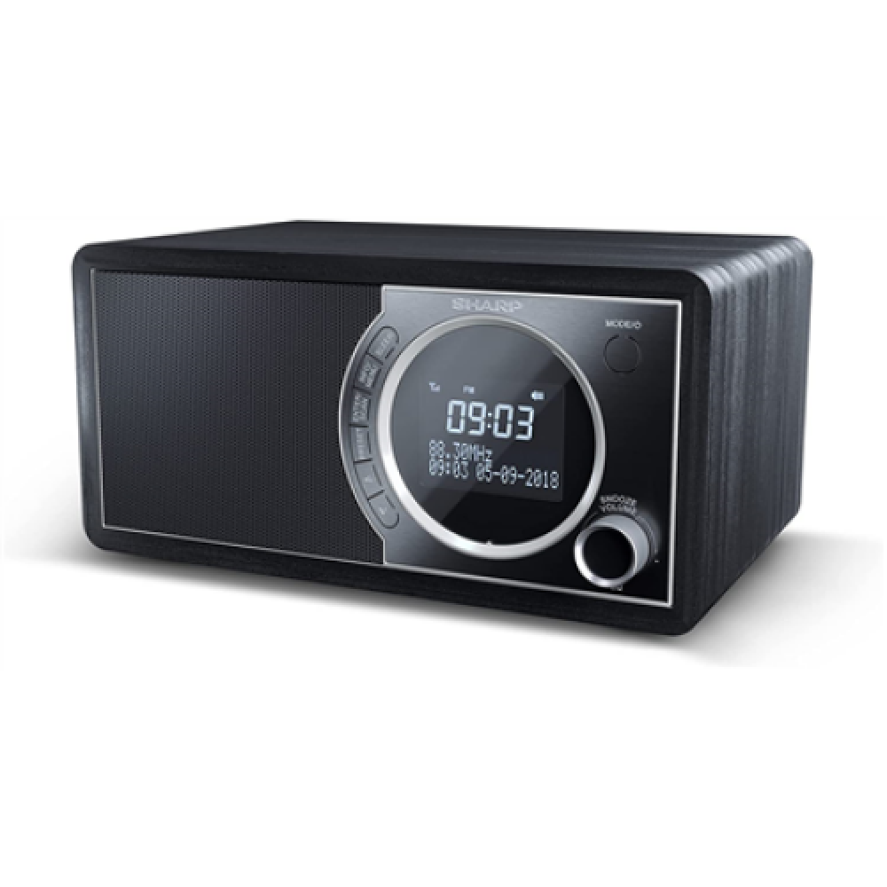 Sharp DR-450(BK) Digital Radio, FM/DAB/DAB+, Bluetooth 4.2, Alarm function, Midnight Black , Sharp , Digital Radio , DR-450(BK) , Midnight Black , Bluetooth , FM radio