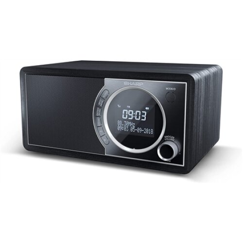 Sharp DR-450(BK) Digital Radio, FM/DAB/DAB+, Bluetooth 4.2, Alarm function, Midnight Black , Sharp , Digital Radio , DR-450(BK) , Bluetooth , Midnight Black