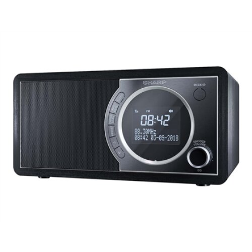 Sharp DR-450(BK) Digital Radio, FM/DAB/DAB+, Bluetooth 4.2, Alarm function, Midnight Black , Sharp , Digital Radio , DR-450(BK) , Bluetooth , Midnight Black
