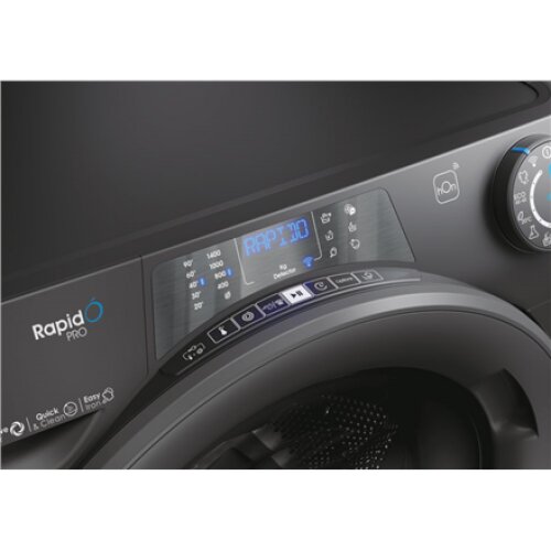 Candy , Washing Machine , RP4 476BWMRR/1-S , Energy efficiency class A , Front loading , Washing capacity 7 kg , 1400 RPM , Depth 45 cm , Width 60 cm , Display , TFT , Steam function , Wi-Fi , Anthracite