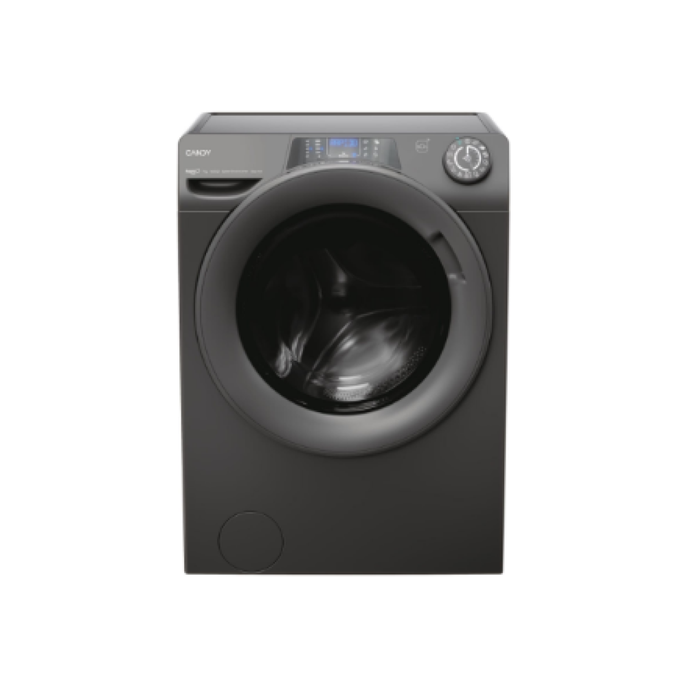 Candy , Washing Machine , RP4 476BWMRR/1-S , Energy efficiency class A , Front loading , Washing capacity 7 kg , 1400 RPM , Depth 45 cm , Width 60 cm , Display , TFT , Steam function , Wi-Fi , Anthracite