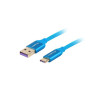 Lanberg , Cable , CA-USBO-21CU-0010-BL , USB-A to USB-C