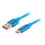 Lanberg , Cable , CA-USBO-21CU-0010-BL , USB-A to USB-C