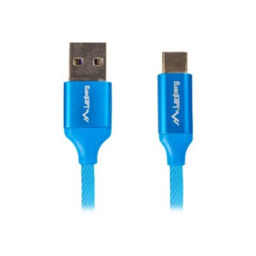 Lanberg , Cable , CA-USBO-21CU-0010-BL , USB-A to USB-C