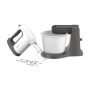 TEFAL , HT464138 PrepMix+ , Hand Mixer , 500 W , Number of speeds 5 , Turbo mode , White/Grey