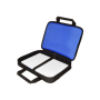PORT DESIGNS , 105064 , HANOI II CLAMSHELL , Fits up to size 15.6 , Messenger - Briefcase , Black , Shoulder strap