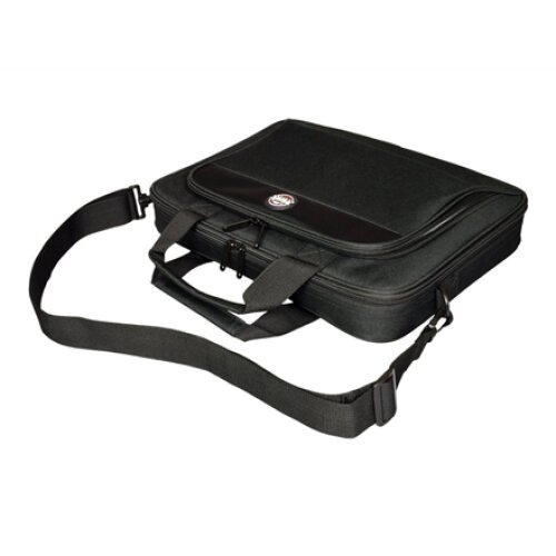 PORT DESIGNS , HANOI II CLAMSHELL , 105064 , Fits up to size 15.6 , Messenger - Briefcase , Shoulder strap , Black