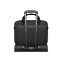 PORT DESIGNS , HANOI II CLAMSHELL , 105064 , Fits up to size 15.6 , Messenger - Briefcase , Shoulder strap , Black