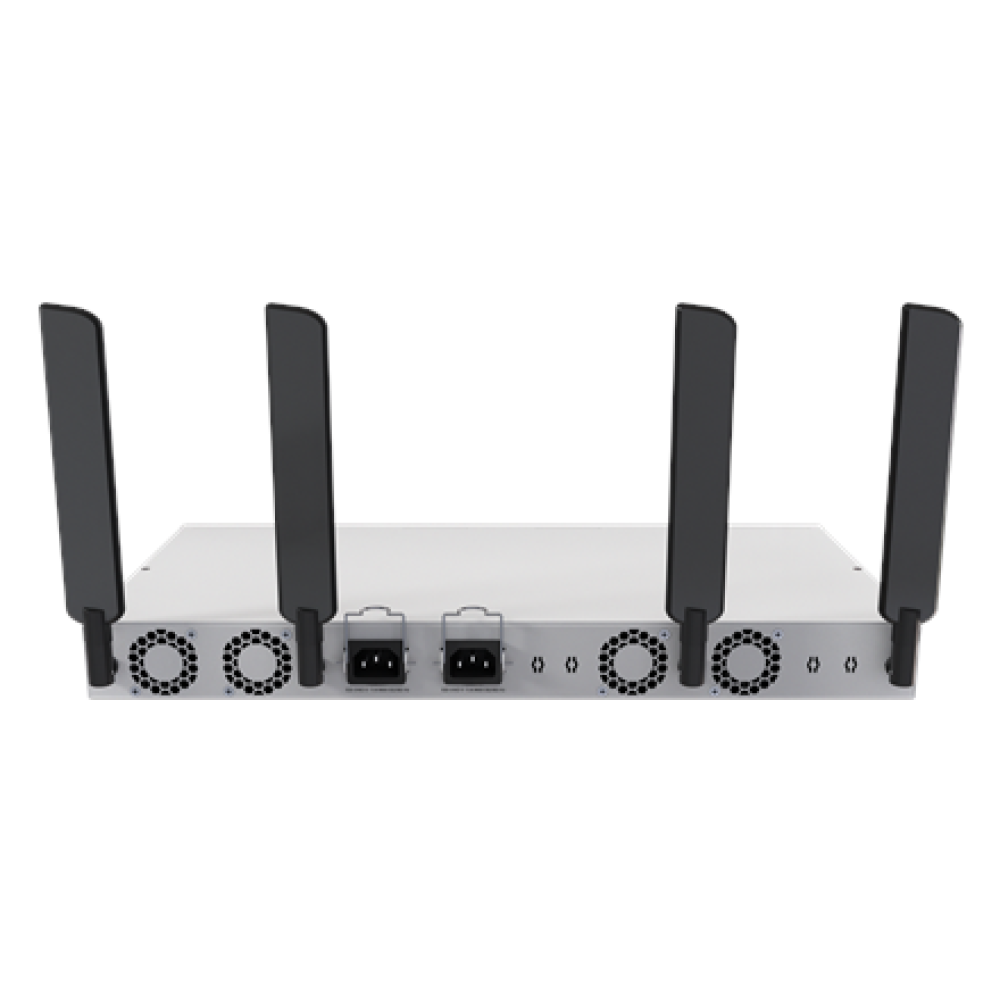 MikroTik Cloud Router Switch with RouterOS L5 Rackmount Case , CRS418-8P-8G-2S+5axQ2axQ-RM