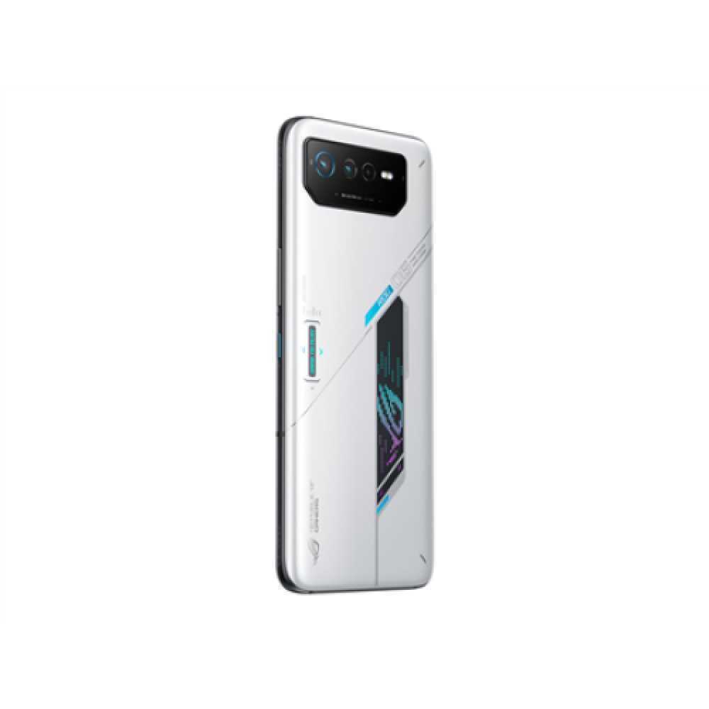 Asus ROG Phone 6 EU White 6.78 AMOLED Snapdragon 8+ Gen 1 Qualcomm SM8475 Internal RAM 16 GB 512 GB Dual SIM Nano-SIM 3G 4G 5G Main camera 50+13+5 MP Secondary camera 12 MP Android 12 6000 mAh 12