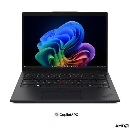 Lenovo ThinkPad L14 G7 AMD , Black , 14 , IPS , WUXGA , 1920 x 1200 pixels , Anti-glare , AMD Ryzen AI 7 , 445 , 24 GB , SODIMM DDR5 , Solid-state drive capacity 512 GB , AMD Radeon 840M Graphics , Windows 11 Pro , 802.11be , Bluetooth version 5.4 , Keybo