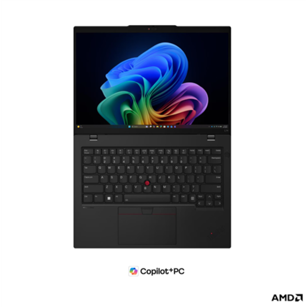 Lenovo ThinkPad L14 G7 AMD , Black , 14 , IPS , WUXGA , 1920 x 1200 pixels , Anti-glare , AMD Ryzen AI 7 , 445 , 24 GB , SODIMM DDR5 , Solid-state drive capacity 512 GB , AMD Radeon 840M Graphics , Windows 11 Pro , 802.11be , Bluetooth version 5.4 , Keybo