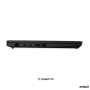 Lenovo ThinkPad L14 G7 AMD , Black , 14 , IPS , WUXGA , 1920 x 1200 pixels , Anti-glare , AMD Ryzen AI 7 , 445 , 24 GB , SODIMM DDR5 , Solid-state drive capacity 512 GB , AMD Radeon 840M Graphics , Windows 11 Pro , 802.11be , Bluetooth version 5.4 , Keybo