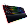 Razer , Huntsman V2 Optical Gaming Keyboard , Gaming Keyboard , RGB LED light , US , Wired , Black , Numeric keypad , Linear Red Switch