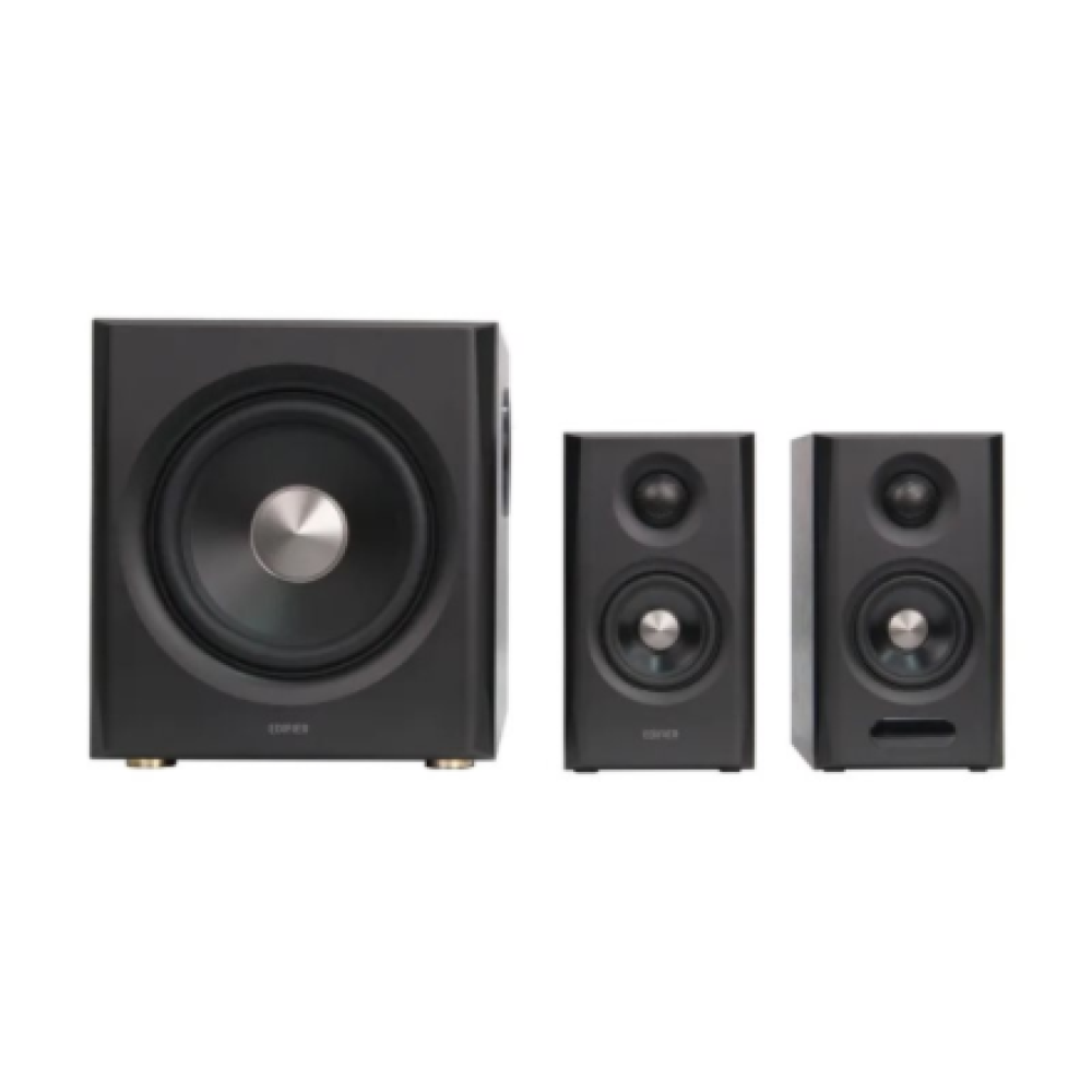 Edifier 2.1 Active Speaker , S355DB , 150 W , Bluetooth , Wireless connection , Walnut