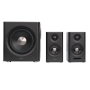 Edifier 2.1 Active Speaker , S355DB , 150 W , Bluetooth , Wireless connection , Walnut