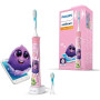 Philips , Electric toothbrush , HX6352/42 , Rechargeable , For kids , Number of brush heads included 2 , Number of teeth brushing modes 2 , Sonic technology , Pink