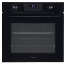 Midea MBO7NM30D0-BK Oven, Built-in, Electric, Width 60 cm, Touch Display, Black