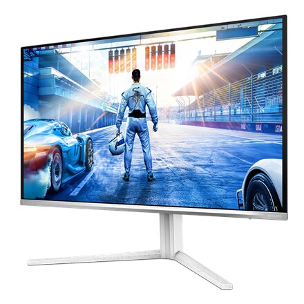 Philips , 27M2N6501L/00 , 27 , QD-OLED , 16:9 , 240 Hz , 0.03 ms , 2560 x 1440 pixels , 400 cd/m² , HDMI ports quantity 2 , White