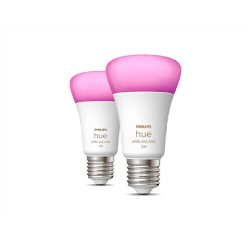WCA 11W A60 E27 2pcs pack , E27 , 11 W , White and colour 2000K-6500K +16 million colors , Bluetooth and Zigbee