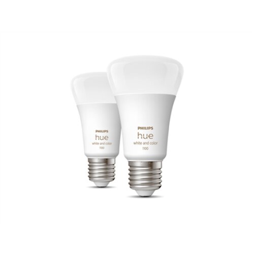 WCA 11W A60 E27 2pcs pack , E27 , 11 W , White and colour 2000K-6500K +16 million colors , Bluetooth and Zigbee