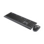 Gembird KBS-WPS-02 , Keyboard and Mouse Set , Wireless , US , Bluetooth , Black